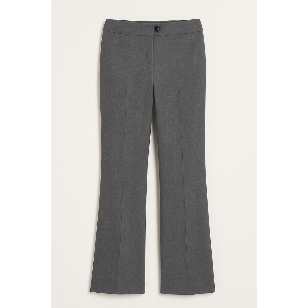 LOFT Julie Fit Gray Textured Dress Pants –‎ Women's Size 8 – Straight Leg